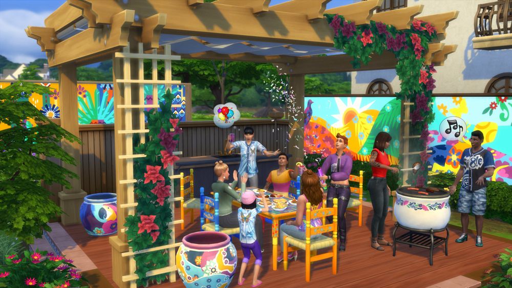 The Sims 4 aggiornamento spagna